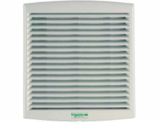 Schneider ClimaSys Fan 230V 38M3/H se vzduchovou výstupní mřížkou a filtrem G2 (NSYCVF38M230PF)