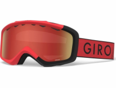 Giro Winter Googles Giro Grade Red Black Zoom (Amber Scarlet Szyba 41% S2)