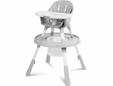 Caretero 3in1 Velmo šedá krmivá židle