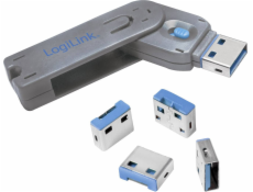 LogiLink LogiLink AU0052 USB-C Port Blocker 1xkey a 4xloks