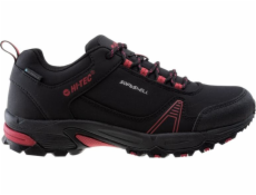 Dámské trekkingské boty Hi-Tec Shoes Outdoor Hapiter Low WP Wo s Black/Persian Red 37