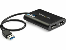 Adaptér USB StartEch USB je duální adaptér DP 4K 60Hz/.