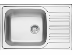 DEANTE 1-Chamber Sink Xylo s odkapňováním 50 x 78 cm oceli (ZEX_011B)