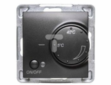 Ospel Impressja Teplota Dander/Only Sensor/Anthracite (RTP-1NE/M/50)