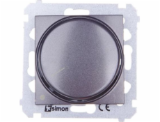 Kontaktní-Simon Simon 54 Bipolar Dimmer LED 5-215W Anthracite DS9L2.01/48 WMDS-004XL2-048