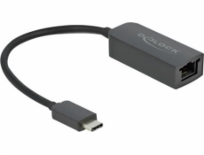 Delock USB adaptér Typ-C Stecker Zu 2.5 Gigabit Lan Kompakt
