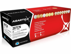 ASARTO Toner pro HP 207CN | W2211A | 1200 stran. Azurová | s čipem