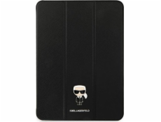 Karl Lagerfeld KLFC11KMK IPAD 11 Pro 2021 Knižní obal Czarny/Black Saffiano Karl Iconic