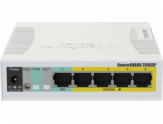 Přepněte Mikrotik RB260GSP (CSS106-1G-4P-1S)