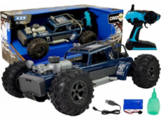 LeanToys Auto Buggy dálkově ovládané 1:12 2,4g zelená 20 km/h vodní pára