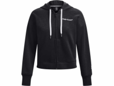 Under Armour Essential Fllece Script FZ Hoodie 1374106-001 Black XS