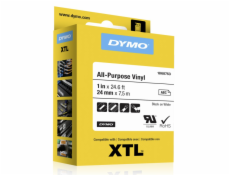 Dymo XTL All Fuonse páska vinyl 24 mm x 7 m černá až bílá (1868753)