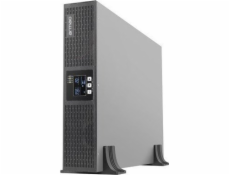 Nouzové napájecí zdroje On-Line 2000VA LCD Rack 6 x IEC C13 USB-B Kovové pouzdro