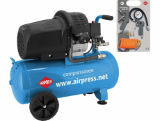 Airpress HL 425-50 (+ sada příslušenství) 8bar 50L (36888) kompresor