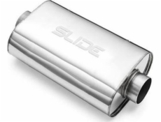 Slide Central Silencer 70mm Slide 304SS 350 mm