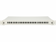 ExtraLink Elalink 24 Core Fiber Optic Patch Panel White