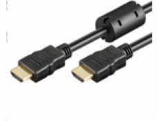 Microconnect HDMI kabel - HDMI 1,5 m černá (HDM191915V1.4FC)