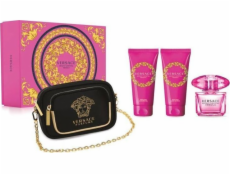 Versace Versace Bright Crystal Absold Set Eau de Parfum Spray 90ml + Body Lotion 100ml + sprchový gel 100 ml + taška