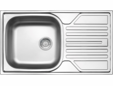 DEANTE 1-Chamber Sink Legato s odkapňováním 43,5 x 76 cm oceli (Zel_3113)