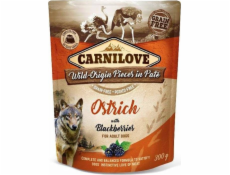 Kap.Carnilove Dog Paté Ostrich with Blackberries 300g