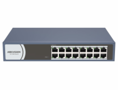 HIKVISION switch DS-3E0116R-O/ 16x port/ 10/100Mbps RJ45 porty/ 3.2 Gbps/ napájení 220 VAC (50/60Hz)