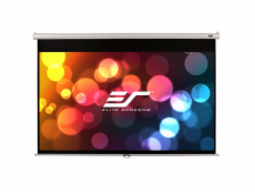 ELITE SCREENS plátno roleta 120  (304,8 cm)/ 16:9/ 149,4 x 265,7 cm/ Gain 1,1/ case bílý/ Fiber Glass/ slow retract