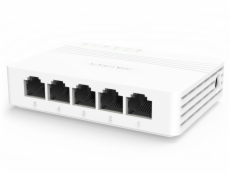 HIKVISION switch DS-3E0505D-E/ 5x port/ 10/100 Mbps RJ45 ports/ 1 Gbps/ napájení 5 VDC, 0.6 A