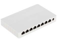 HIKVISION switch DS-3E0508D-E/ 8x port/ 10/100/1000 Mbps RJ45 ports/ 16 Gbps/ napájení 9 VDC, 0.6 A