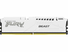 Kingston FURY Beast/DDR5/64GB/5600MHz/CL40/4x16GB/White