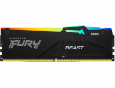 Kingston FURY Beast/DDR5/128GB/5200MHz/CL40/4x32GB/RGB/Black