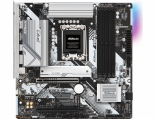 ASRock B760M Pro RS / Intel B760 / LGA1700 / 4x DDR5 DIMM / 3x M.2 / HDMI / DP / USB-C / mATX