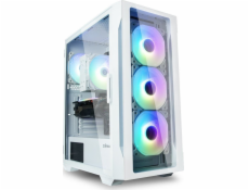 Neo TG Mid Tower RGB 4xwenylator Houses, White