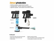 Vysavač Lauben Stick Vacuum 2in1 Pet Plus 400BC