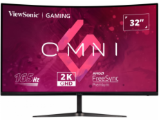 ViewSonic VX3218C-2K / 32  prohnutý / VA / 16:9/ 2560x1440 / 165Hz/ 1ms/ 250cd/m2 / Freesync premium /  2xHDMI / DP