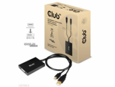 Club3D adaptér Mini DP na Dual Link DVI, HDCP OFF version for Apple Cinema Displays Active Adapter