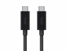 Belkin kabel USB-C na USB-C 3.1,100W, 2m, černý