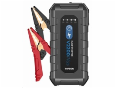 TOPDON Car Jump Starter V2200Plus, 1600mAh