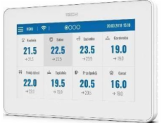 Tech-kabelový ovládací panel pro pás L-9R (skryté sestavy, barevný displej) M-9R bílý