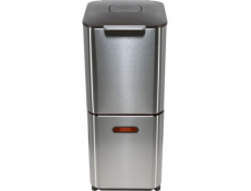 Joseph Joseph Waste Bin Totem 40 L Stainless Steel