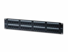 Digitus Patch Panel, CAT5E, netienený, 19 ", LSA, 2U, 48 port