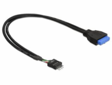 DeLock adaptér USB 3.0 19-pin samica na USB 2.0 8-pin samica