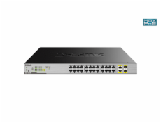 D-Link DGS-1026MP 24-Port Desktop Gigabit PoE + 2GE Combo Switch