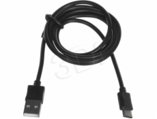 iBox IKUMTC USB cable 1 m USB 3.2 Gen 1 (3.1 Gen 1) USB A USB C Black