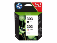 HP 3YM92AE toner cierna/ 3 farby No. 303