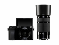 Sony Alpha 6100 Kit schwarz + SEL-P 16-50 + SEL 55-210