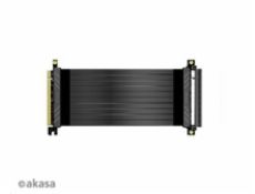 AKASA kabel RISER BLACK X2 Premium PCIe 3.0 x 16 Riser, 100cm