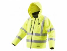 Makita DCJ206Z Gr. L yellow Akku Thermo Jacket