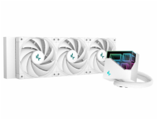 DEEPCOOL vodní chladič LT720 / 3x120 mm fan / ARGB / Intel i AMD bílý