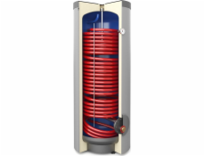 Výměník Galmet DHW U tepelných čerpadel s spirálovou cívkou 3,8 m2, smaltovaným, stojícím - polyuretanem, PVC - SGW (S) Tower Grand 400