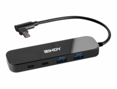Lindy 4 Port USB 3.2 Gen 2 Typ C Hub, USB-Hub 43334
